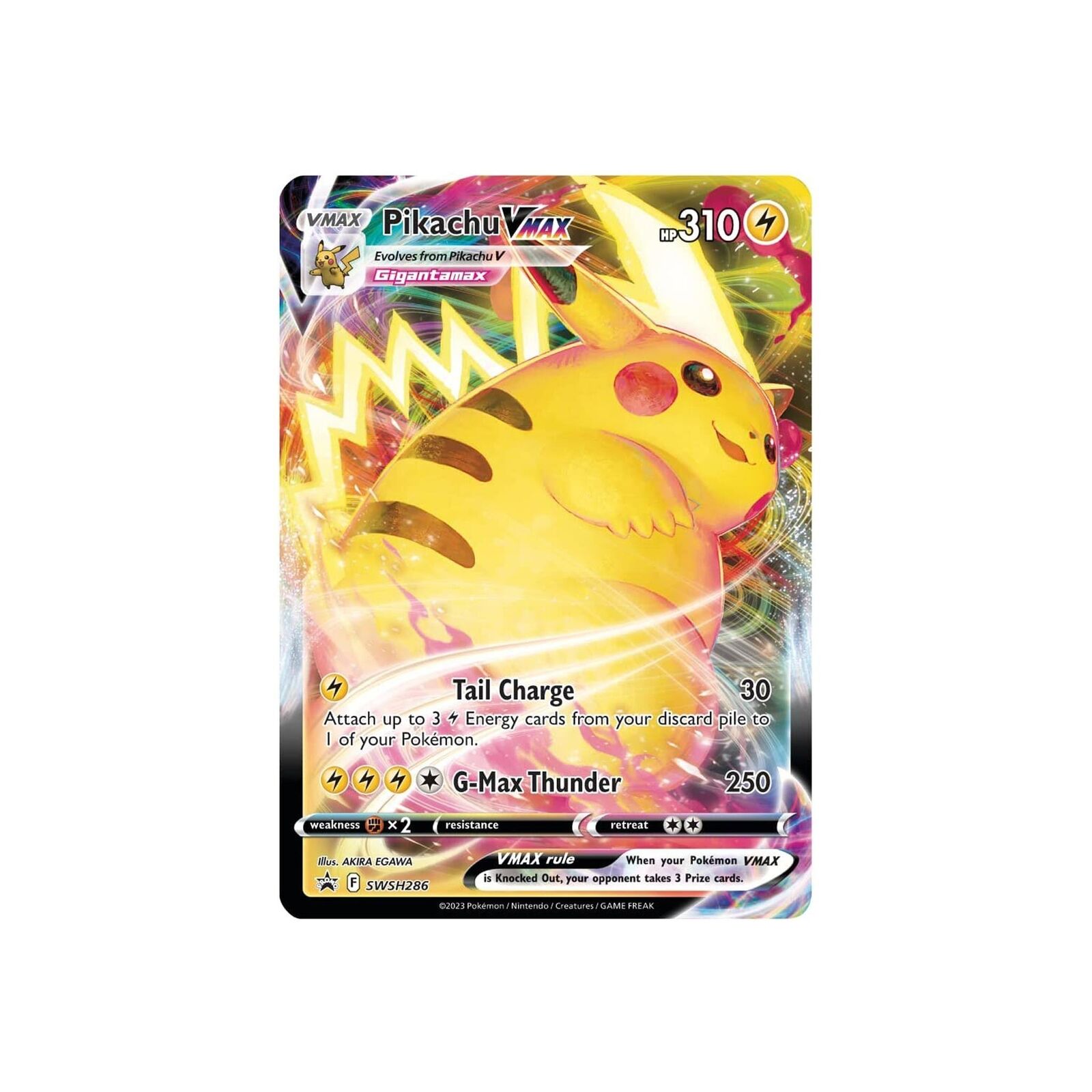 Pikachu VMAX Collection Code