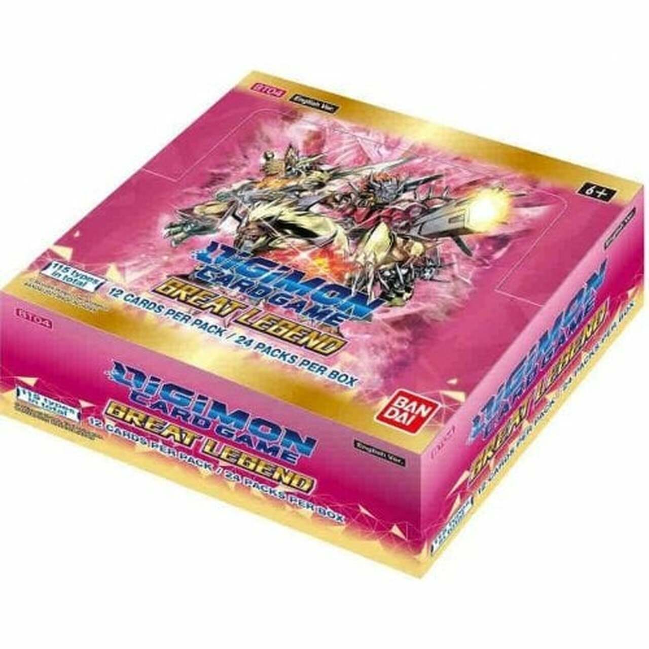 Digimon Trading Card Game: Great Legend Booster Box