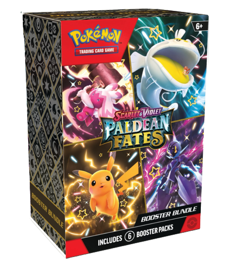 Pokémon TCG: Scarlet & Violet 4.5 Paldean Fates Booster Bundle