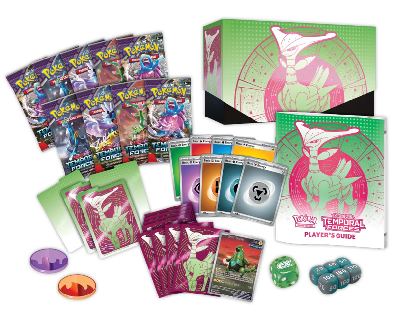 Pokémon Trading Card Game: Temporal Forces Elite Trainer Box (Choose your style)