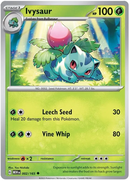 Pokémon TCG: Scarlet & Violet—151 Reverse Holos 1-99 (Select Option)