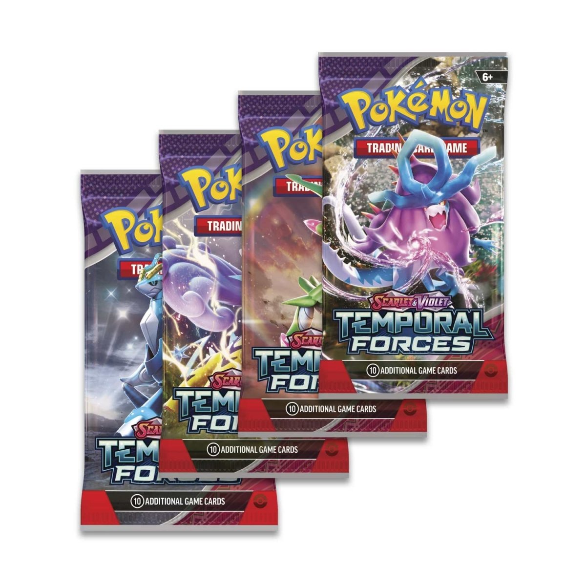 Pokémon TCG: Scarlet & Violet-Temporal Forces Booster Pack (10 Cards)