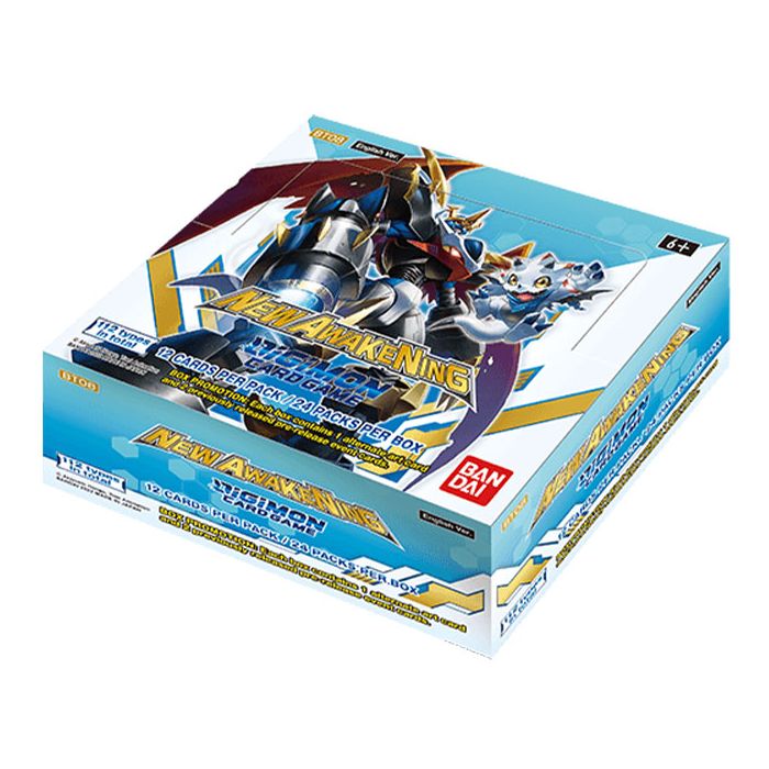 Digimon Trading Card Game: New Awakening Booster Box (BT08)