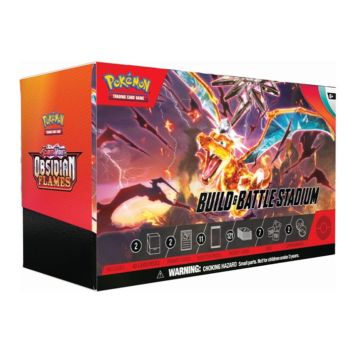 Pokemon Scarlet & Violet Obsidian Flames - Build & Battle Stadium