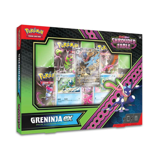 Pokémon TCG: Scarlet & Violet-Shrouded Fable Greninja ex Special Illustration Collection