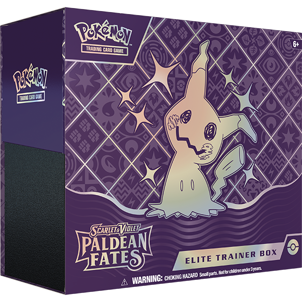 *PRE ORDER* Pokémon TCG Scarlet & Violet 4.5 Paldean Fates Elite Trainer Box