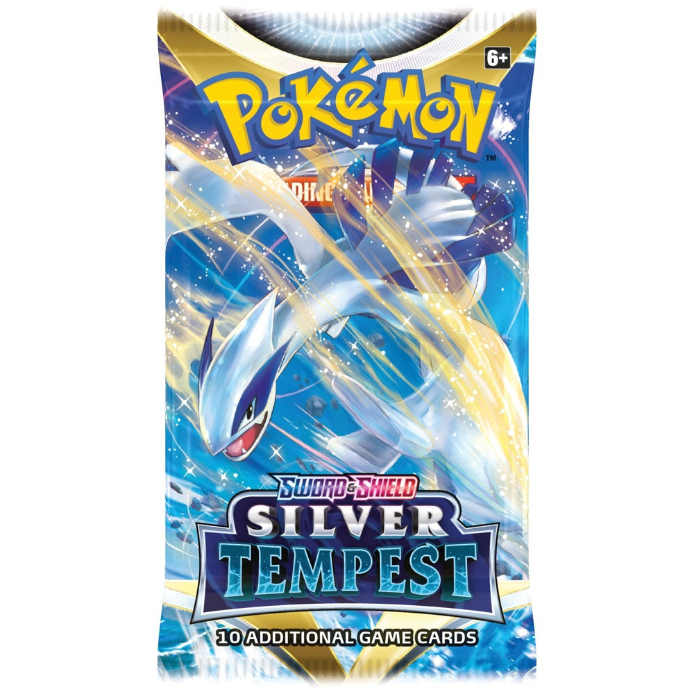 Pokemon Sword & Shield 12 Silver Tempest Booster Packs