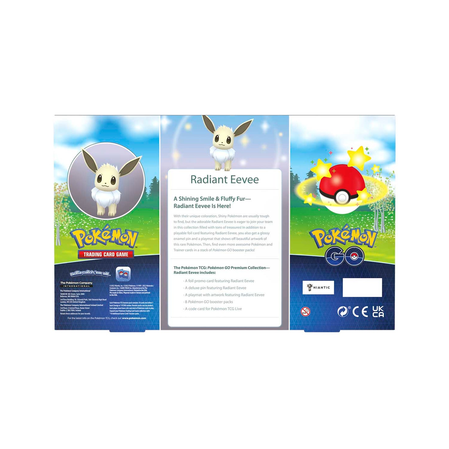 Pokémon TCG: Pokémon GO Premium Collection Radiant Eevee