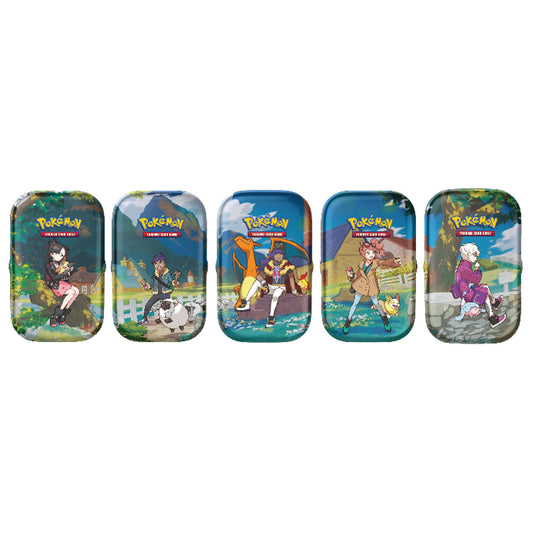 Pokemon Crown Zenith Mini Tin Display - 10 x Sealed Crown Zenith mini tins