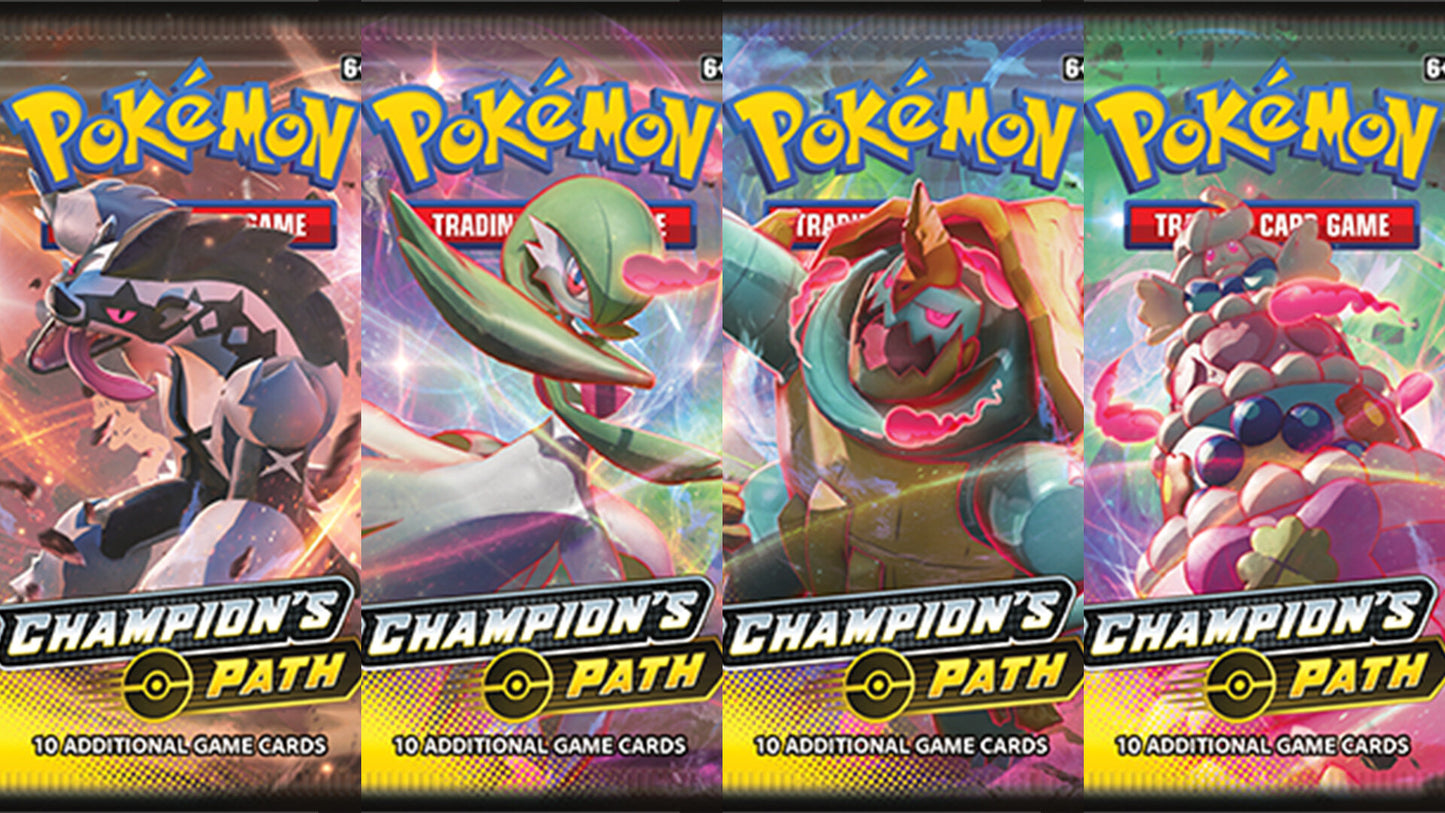 Pokemon Sword & Shield 3.5 Champion's Path Booster Packs