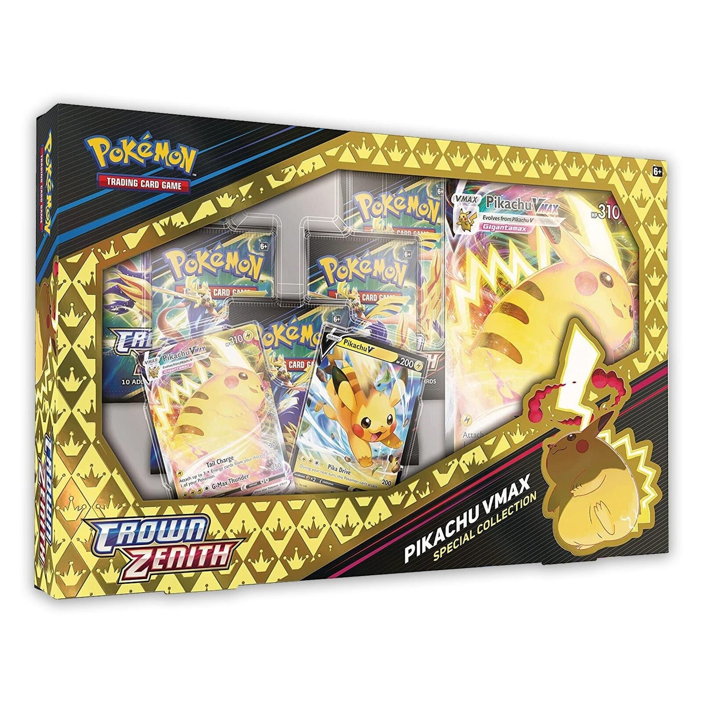 PIKACHU VMAX SPECIAL COLLECTION BOX CROWN ZENITH SEALED