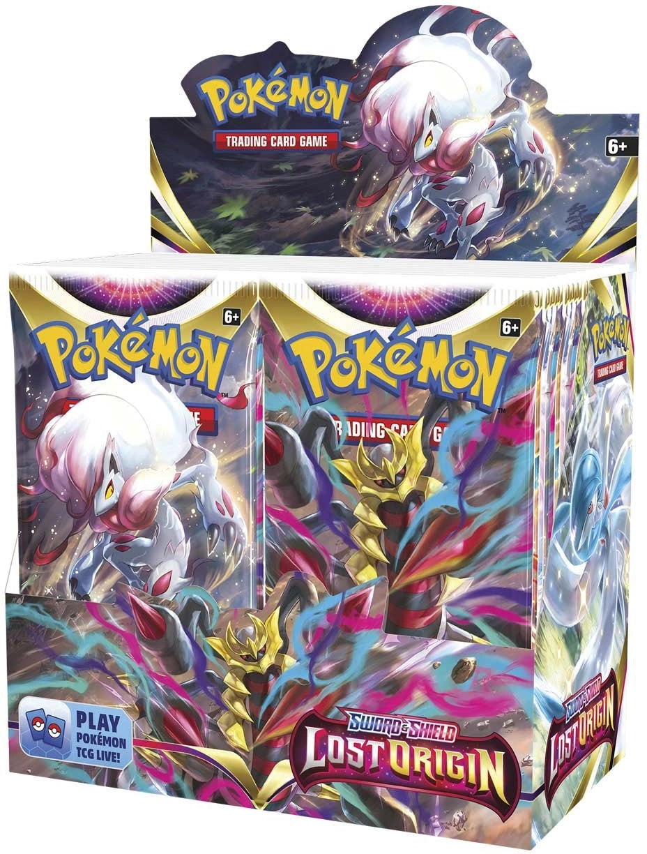 Pokémon TCG: Sword & Shield-Lost Origin Booster Display Box (36 Packs)